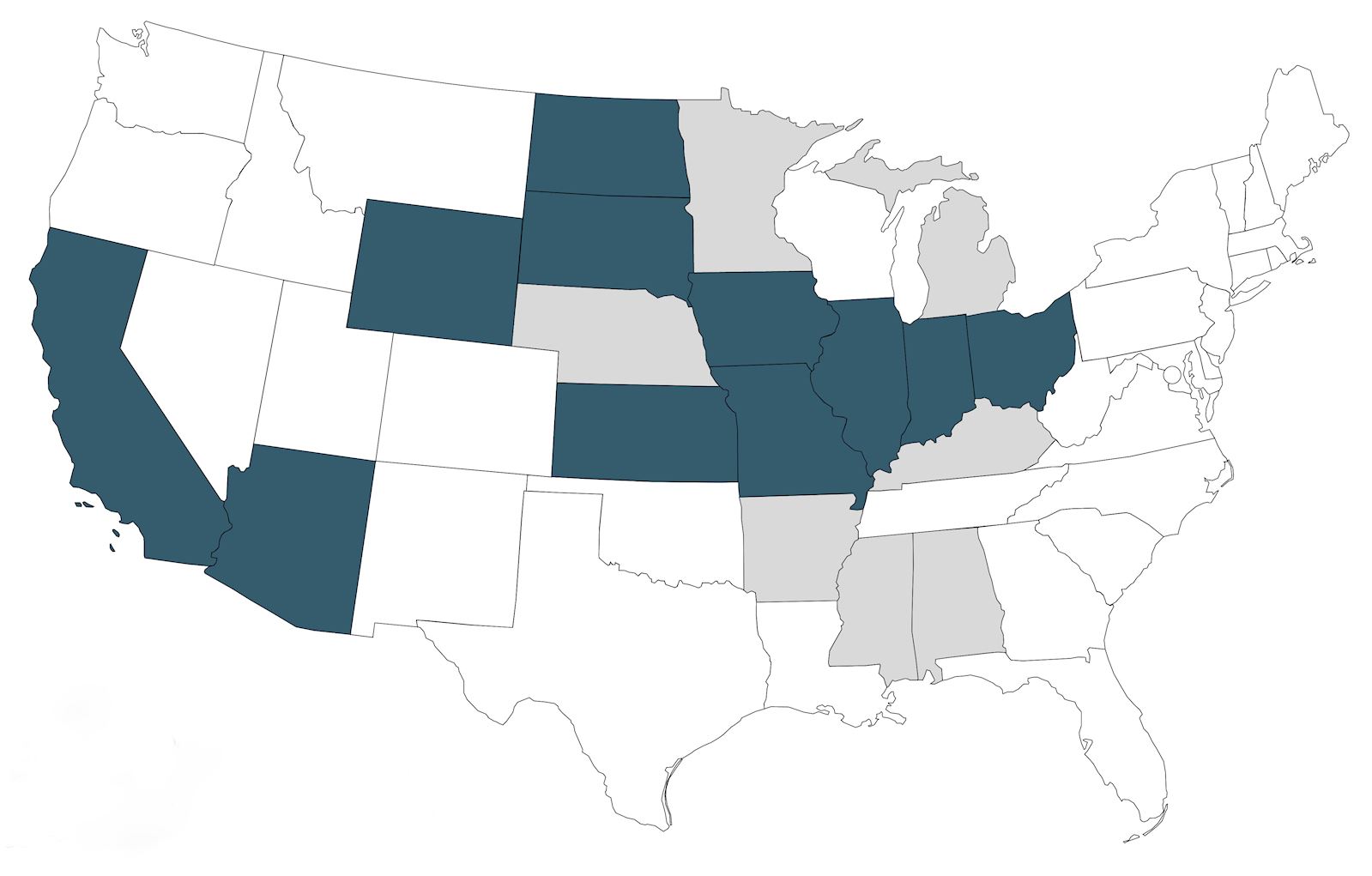 AMVC presence map