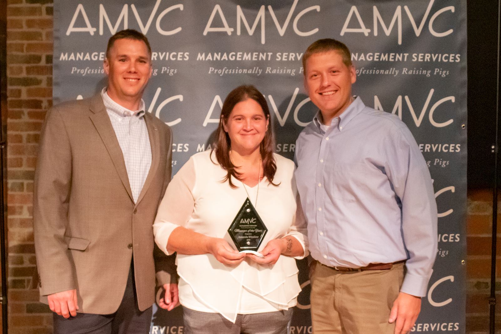 Amanda Winslow AMVC Manager of the Year