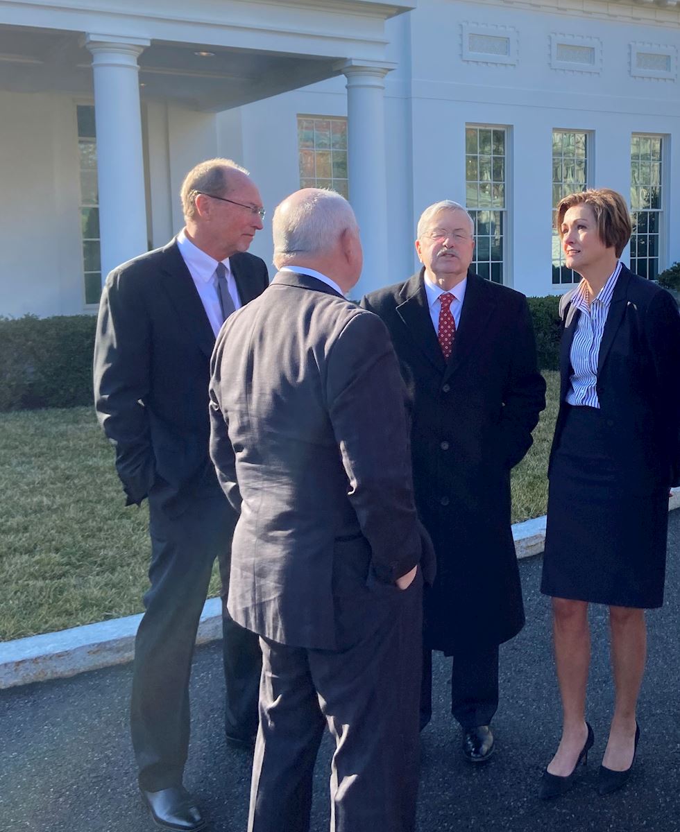 AMVC Daryl Olsen at White House