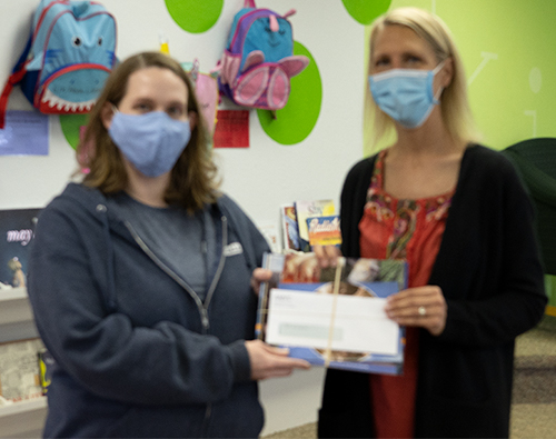 Elk Horn Library Donation