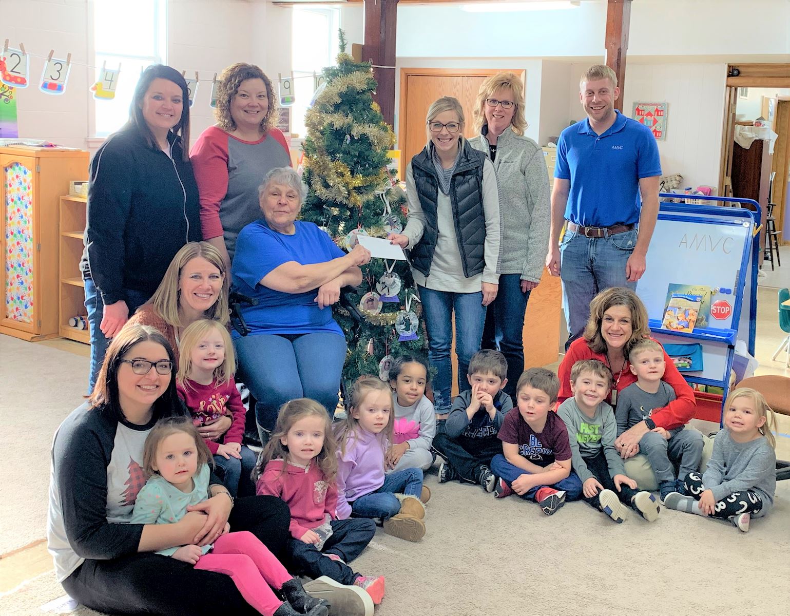 St. John's Preschool receives donation