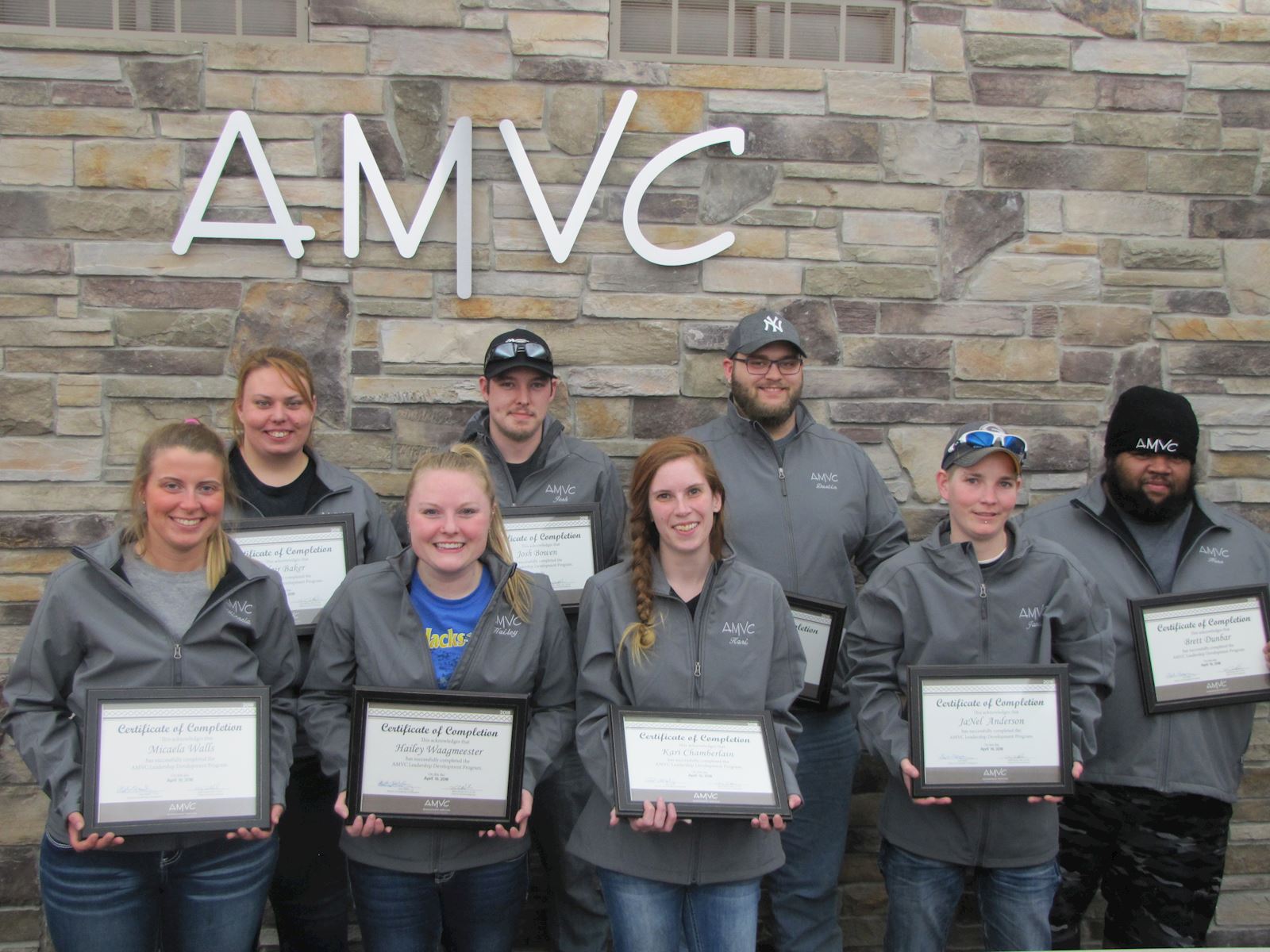 2018 AMVC LDP graduates