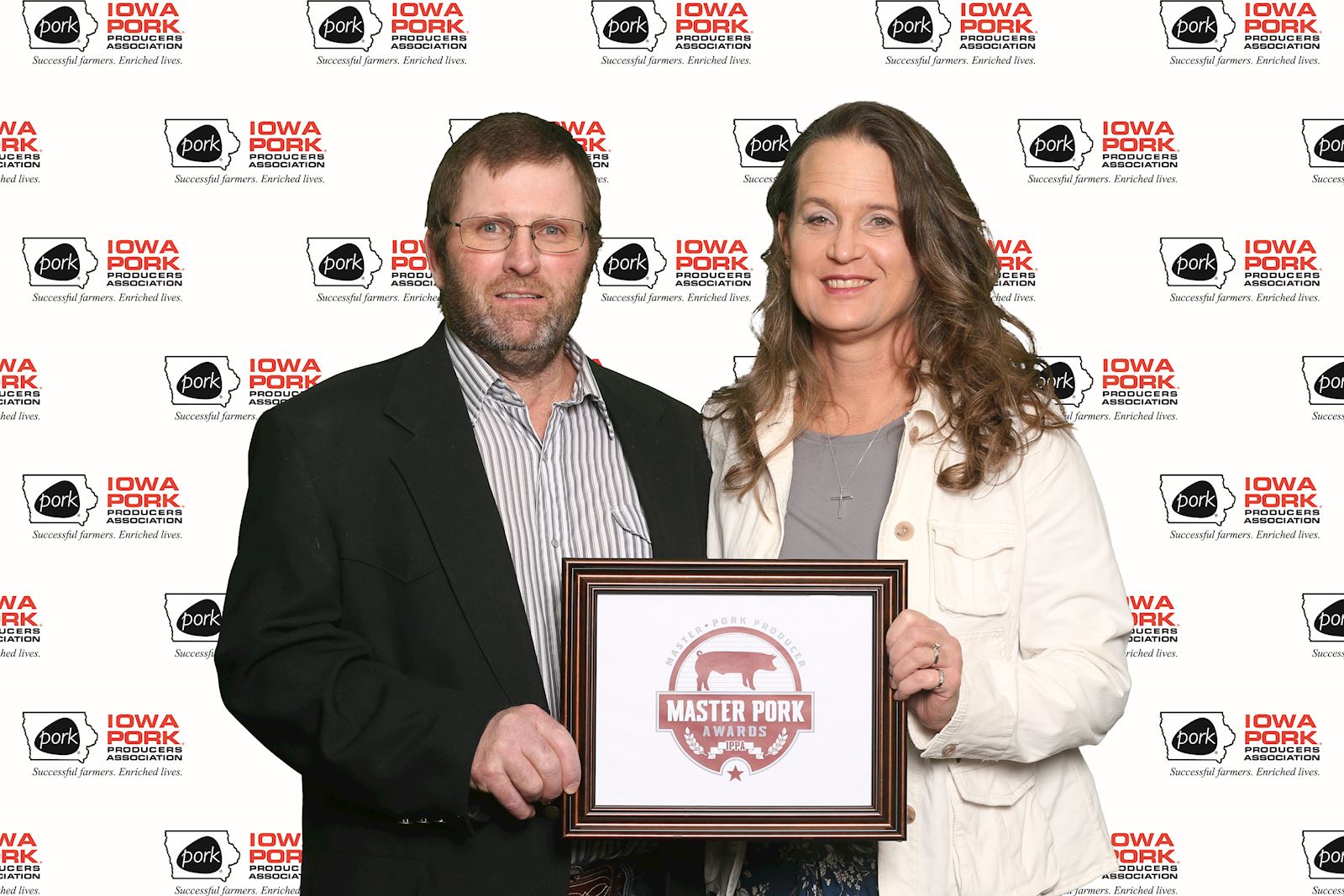 Mike and Tracy Marshall Awarded Master Pork Producer Award