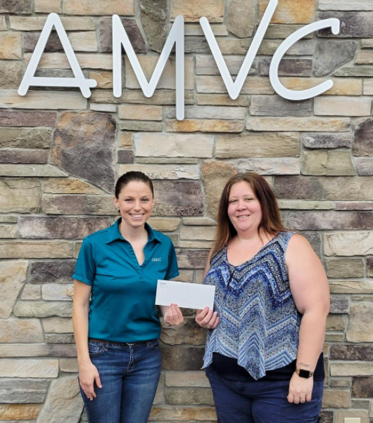 AMVC makes donation to Audubon New Opportunities