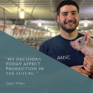 Quinn Wilson AMVC employee