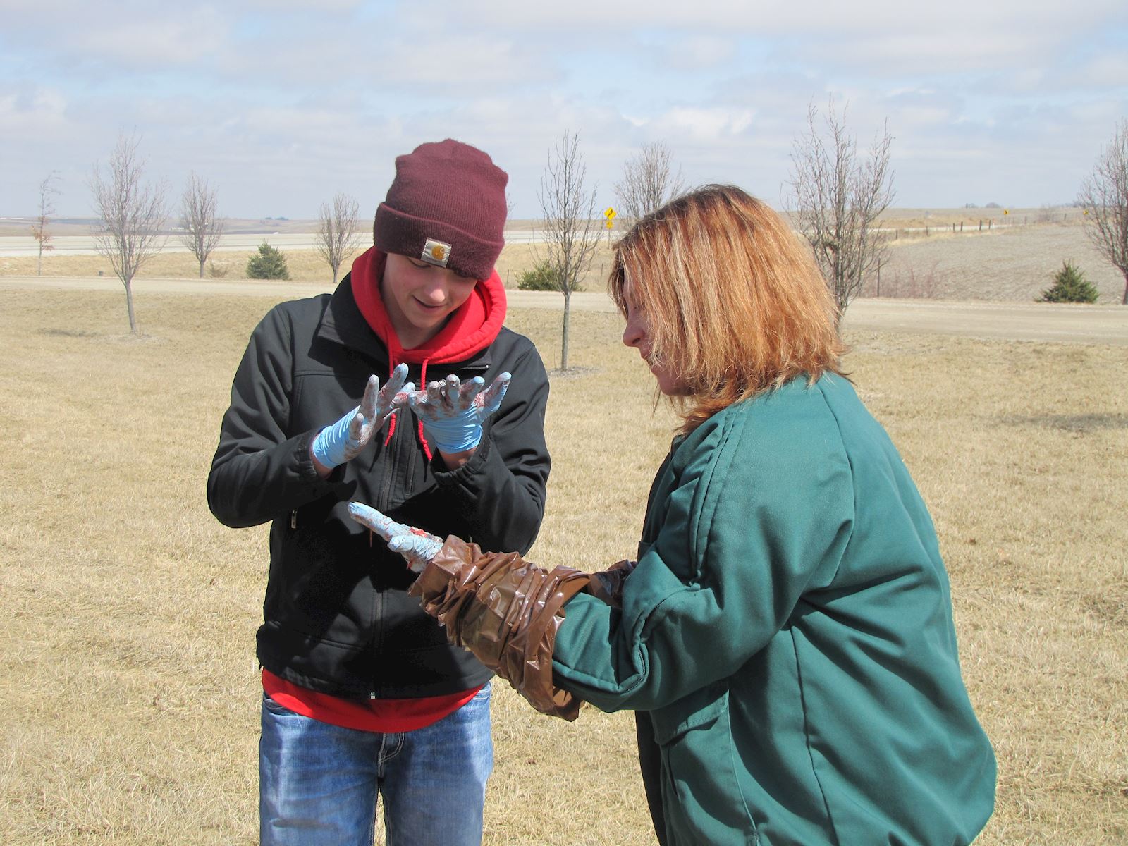 Dr. Jodie Pettit helps students learn.