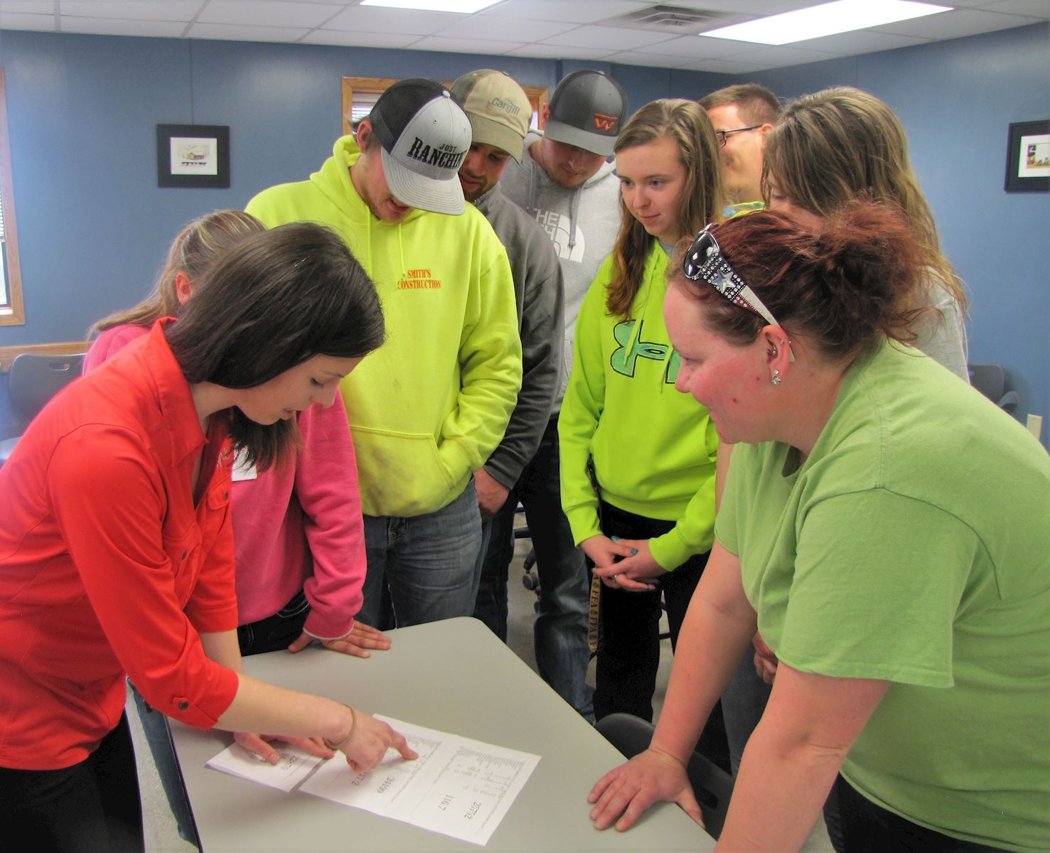 AMVC teaches SWCC ag students in Iowa