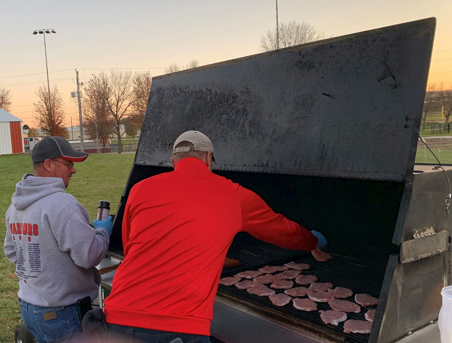 AMVC grilling in audubon