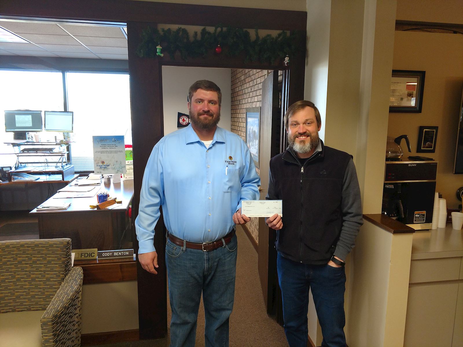 Wheatland Lions Club receives donation in honor of the partners of AMVC